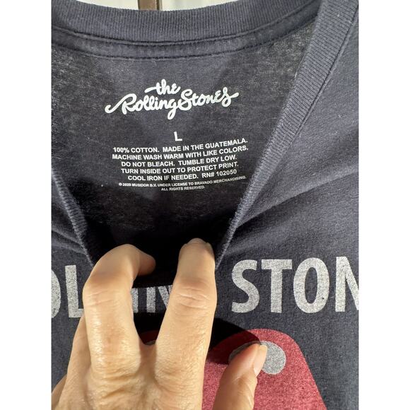 The Rolling Stones 1975 US Tour T-Shirt Large - Picture 2 of 4